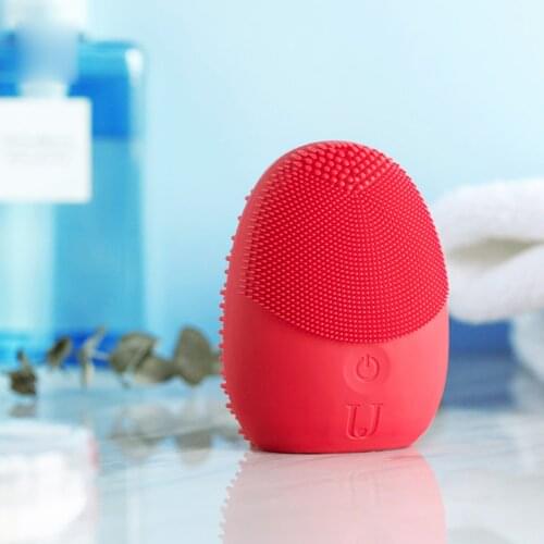 Sonic Facial Cleansing Brush Massage Washing Machine Sonic Waterproof Silicone Deeply face Cleansing Tools NEW
