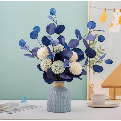 Modern Artifical Flower For Living Room TV Cabinet Decoration House Floral Ornaments Home Ornament Dried Bouquet Light Luxury