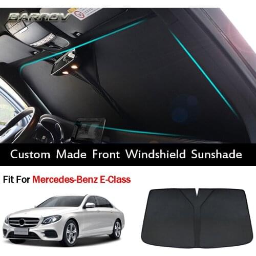 Car Special Front Windshield Sunshade Double Insulation Custom Made Fit For Mercedes-Benz E-Class W124 W210 W211 W212 W213