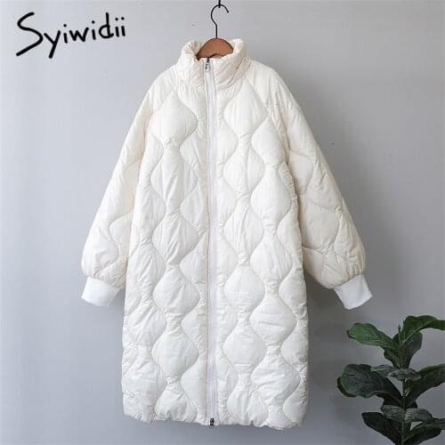 Женские модные пуховики Syiwidii China At AliExpress