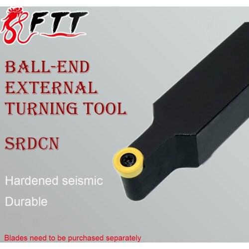 SRDCN1616H08 SRDCN2020K10 CNC Carbide Inserts Turning Arbor Cutting Bar External Lathe Tool Holder Accessories For RCMT Blade