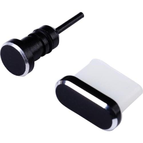 Type C Phone Charging Port 3.5mm Earphone Jack Sim Card USB C Dust Plug For Samsung S10 S9 S8 Note 8 9 Huawei P10 P20 P30 Pro