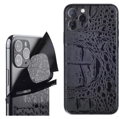 New 2021 Skin Screen Protector Sticker Back Film For iPhone 11 12 Pro Max 6S 7 8 Plus XR XS 12 Mini Cover Rear Decorative Film