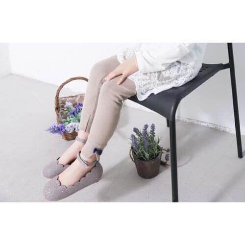 1pc Baby Girls Toddler Kids Floral Print Winter Fleece Leggings All Matched Legging Pants Clothes Trousers 2020 Clothing