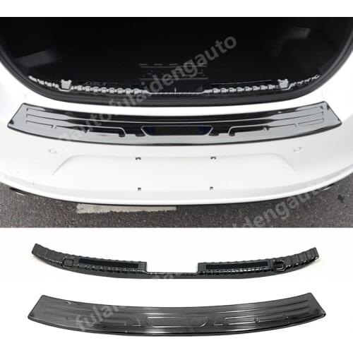 1pcs For Mazda 3 Axela 2019-2021 New stainless steel Rear Bumper Protector Guard Rearguard Trim Cover Car Accessories