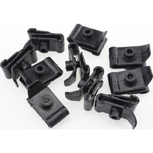 10pcs Clips Fastener Screw Bumper Towing Eye Hook Bracket for Toyota 90467-05114