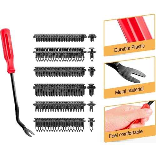 120x Auto 6.3mm 8mm 9mm 10mm Fastener Bumper Push Rivet Clips Fender Clips