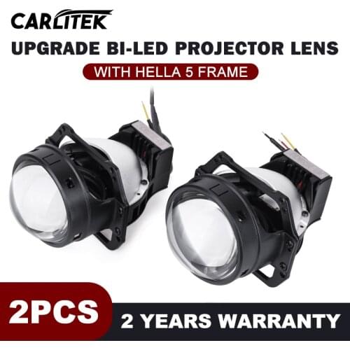 3.0 Inch Bi-LED Projector Lenses For Headlights H1 H4 H7 9005 9006 HB3 HB4 High Beam Low Beam 30000LM 6000K 100W 2PCS PTF Lenses