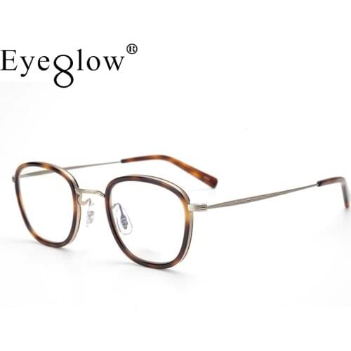 2020 Glasses Frame Titanium Prescription Glasses Women Myopia Eyeglasses Frames for men Vintage Japan Designer Brand Glasses