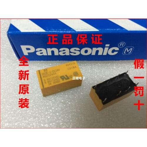5pcs/lot New and original Relays DS2E-S-DC24V DS2E-S-24VDC