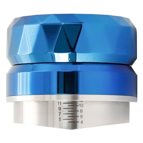 58.35mm New stepless adjustment Espresso coffee tamper distributor with Steady Pressure for coffee Leveler Tool