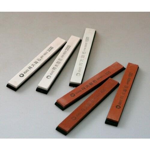 6Pcs Kitchen Sharpener Grinder Professional Sharpening Stones Grindstone Whetstone Replacement Set