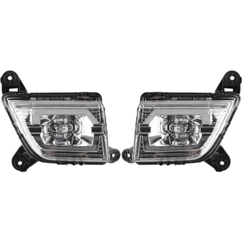 Car Fog Lamp Assembly Daytime LED Fog Light Lamp for Chevrolet Silverado 1500 2019 2020