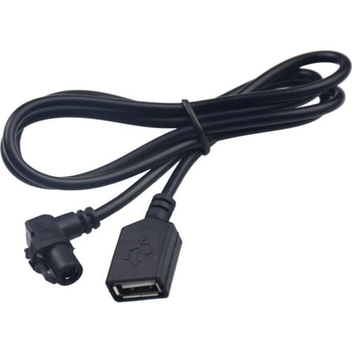 Car aux usb Cable For VW Touran Tiguan RCD510+ RCD310 Aux Audio Cable 4Pin CD Changer Player Adapter