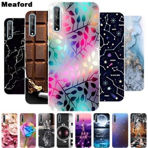 For Huawei Y8P Y8S Case Shockproof Soft silicone TPU Back Cover For Coque Huawei Y8S y8p AQM-LX1 Case Y 8P 2020 Phone Cases