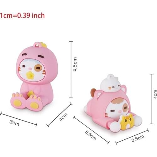 H9EB Cute Cat Smart Phone Holder Cartoon Animal Desk Stand Cradle for Xiao-mi Hua-Wei Oneplus and more Mobile Phone Cellphone