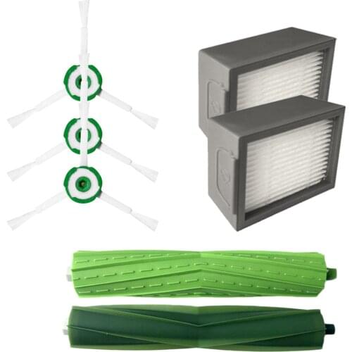 For Irobot Roomba I7 E5 E6 Series Robot Hepa Filter Side Brush Brush Roll Vacuum Cleaner High Quality Replacement Spare Parts#G4
