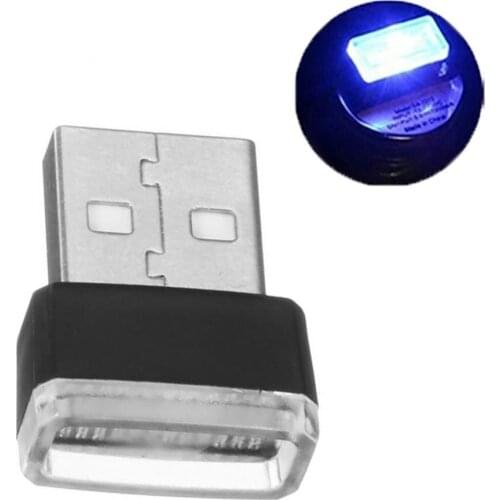Home Car USB LED Lamps Interior Decorative Atmospheres Lamp Mini Laptop Night Light Strips Auto Accessories