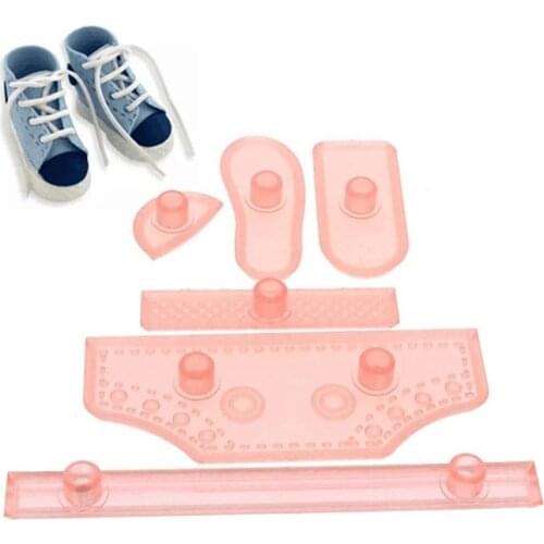 Fashion style High Cut Sneaker Shape Cake Decorating Baking Tool Shoes embosser Sugar craft Cookie Cutter Fondant Bakeware Decor