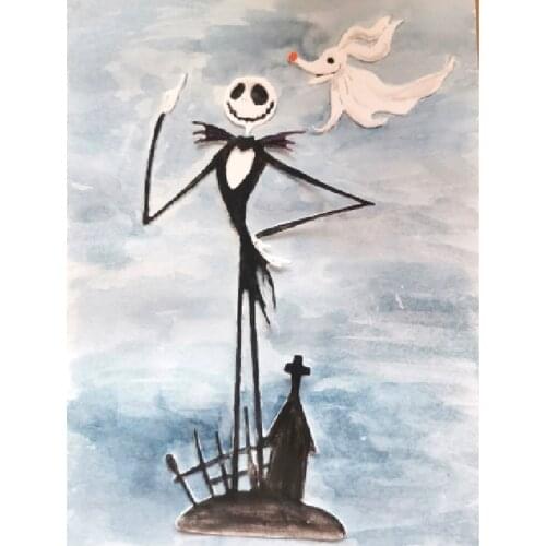 Slender dolls and pets 2021 Halloween Easter card metal cutting dies craft template diy scrapbook paper photo album embossing