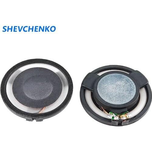 36mm Mini Speaker 4 Ohm 1W 2W Composite Film Loudspeaker Low Frequency For Driving Recorder Audio 2PCS