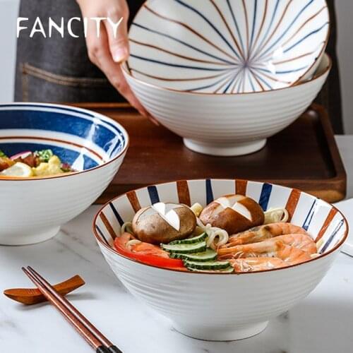 FANCITY Noodle Bowl, Household Soup Bowl, Hat Bowl, Creative Instant Noodle Bowl, Ramen Bowl