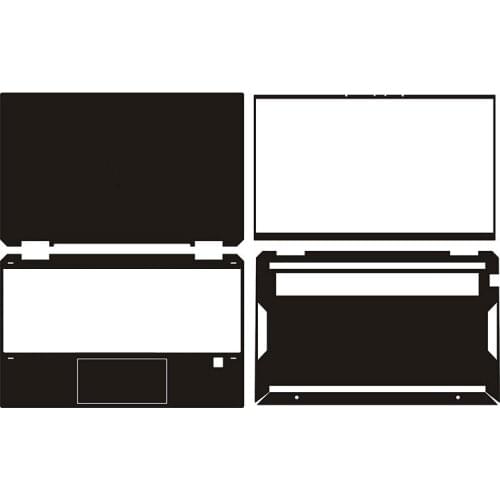 Carbon fiber Laptop Sticker Skin Decal Cover Protector for HP Spectre x360 13-aw0174TU 13"