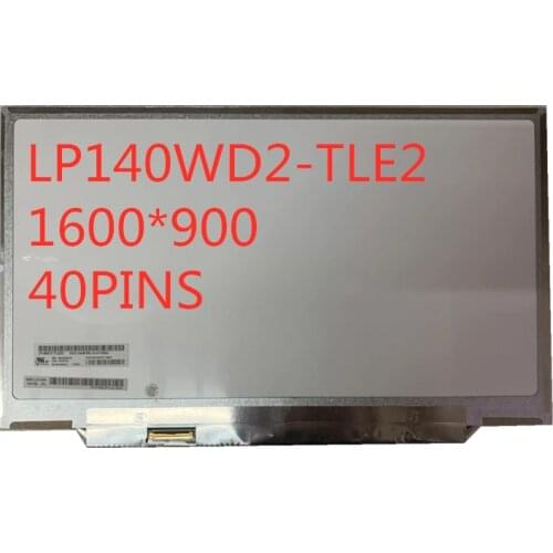 Original 14 inch laptop slim lcdscreen LP140WD2-TLE2 LP140WD2 TL- E2 FRU:04X1756 For Lenovo Thinkpad X1 Carbon Panel 1600*900