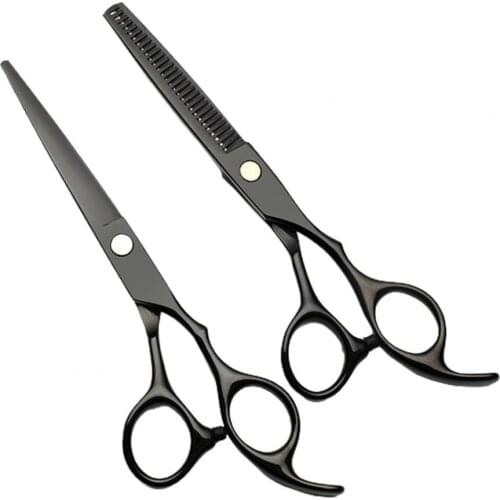 Professional Hairdressing Scissors Stainless Steel 6 inch Scissors for Hair Cutting Thinning Comb Scissors Barbers Accessories