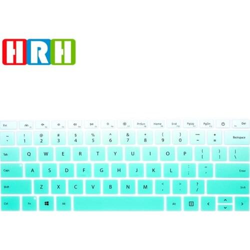 HRH Englishn Silicone Keyboard Cover Skin Pro For Surface Laptop 3 13.5" &15" 2019 Released/ 13.5" &15"/ Book 2 13.5&15 inch
