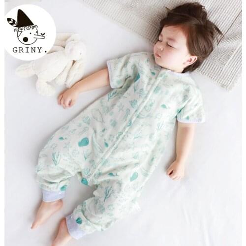 Spring Autumn Baby Leg Sleeping Bag Children Air Cotton Clothes Toddler Breathable Sleepsack Infant Saco Bebe Baby Items BK50SD