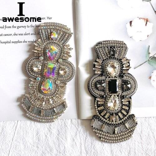 DIY Western Bohemia style Rhinestone Bridal Wedding Party Shoes Accessories For high Heels Flats Slipper Shoe Decorations flower