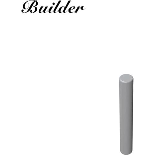 Building Blocks 17715 87994 Brick Round 3x0 in Studs DIY Parts 10PCS/lot Compatible All Brands Education Toys for Children