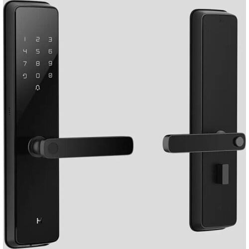 Zq Xiaomi Smart Door Lock Fingerprint Password Lock Electronic Lock Bluetooth Remote Door Opening Household Anti-Theft