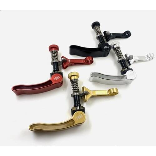 7 color folding bike seatpost clip hook ultra light gripper for brompton folding birdy parts