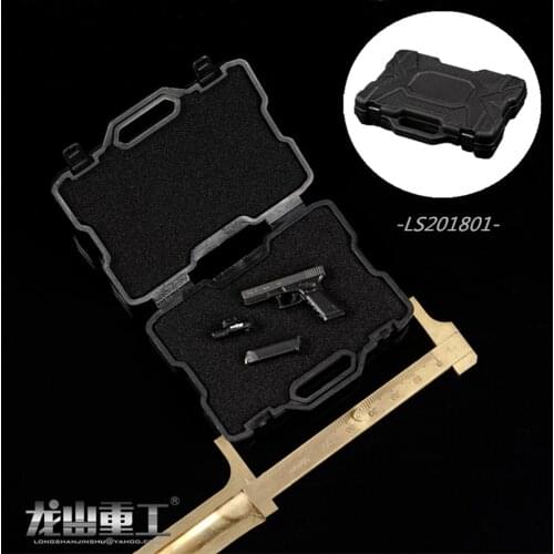 1/6 Soldier doll Gun box Weapon box Suitcase Storage box model for 12 inch action figure accessories