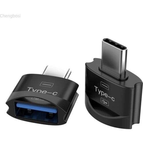 1 PC Type C OTG Adapter Android Micro Converter for Mobile Phone Tablet Micro Cable OTG Plug Charge Data Disk Connector