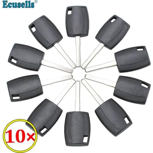 10pcs/lot Transponder Key shell blank For Ford Focus Fiesta Transit Mondeo B max C max S max HU101