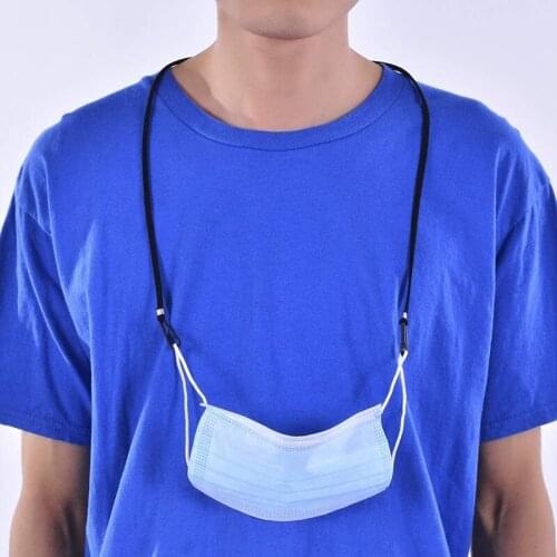 10PCS Mask Lanyard Multicolor Cute Adjustable Length Mask Lanyard Convenient Safety Chain Holder Around the Neck to Rest the Ear