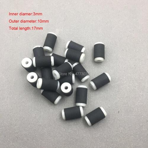 10PCS Paper pressure pinch roller DX5 DX7 for Allwin Human Xuli Yeselan large format printer Konica press rubber pinch rollers