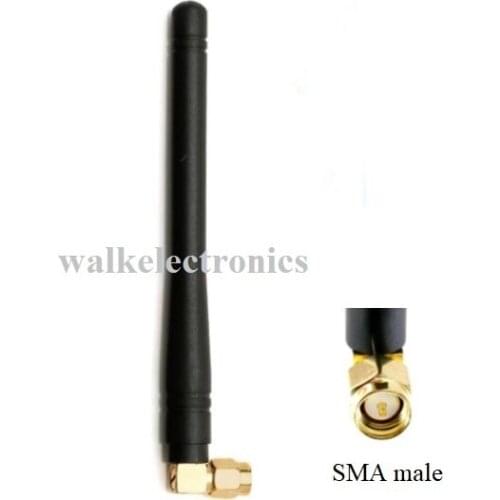 Omni directional SMA male angle 4G LTE rubber antenna SMA LTE 4G stubby antenna