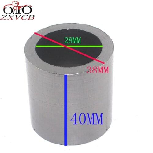 28X38X40 For Exhaust Motorcycle Pipe Graphite gasket Muffler Silencer Connector Dirt Pit Bike 38X28X40 38 28 40