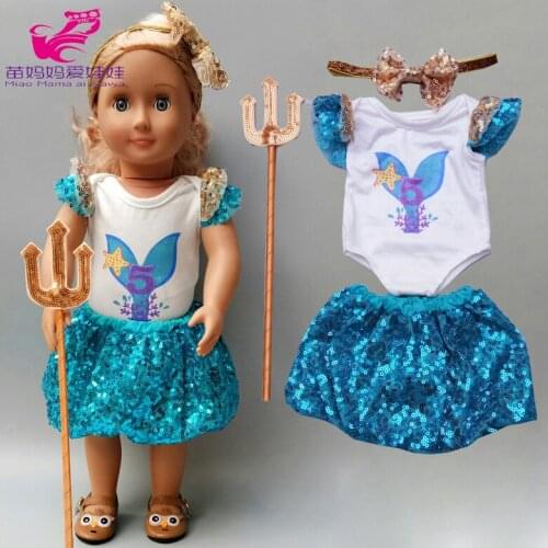 43cm baby Doll clothes pajama set baby doll jumpsuit for 18 inch 45cm dolls clothes jumpsuit