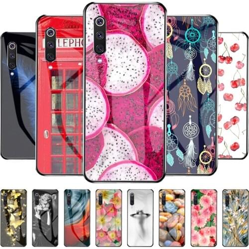 Protective Case For Xiaomi Mi 9 SE Case Tempered Glass Hard Funda For Xiaomi Mi9 SE Phone Cover Mi 9SE M1903F2G 5.97 inch Bumper