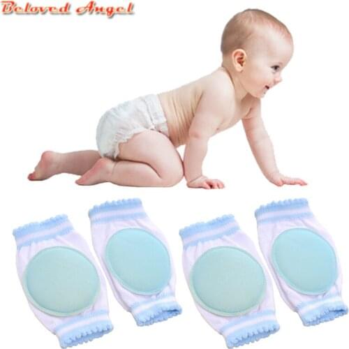 30 Color Baby Knee Pads 2019 Baby Boys Girls Safety Crawling Elbow Cushion Toddlers Knee Pads Protective Gear Harnesses Leashes