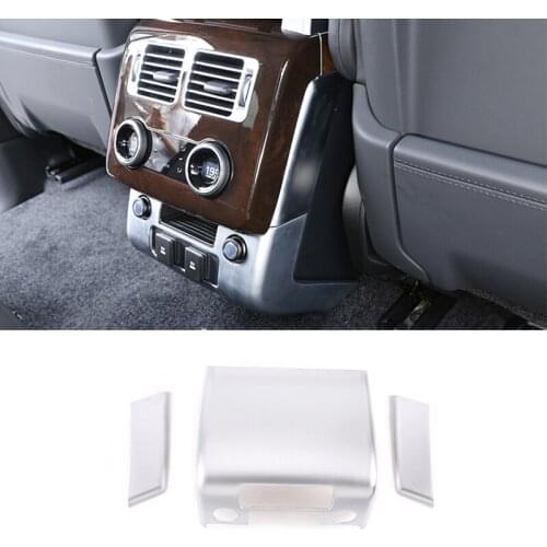 For 2013-2021 Land Rover Range Rover Vogue Anti kick cover Rear Exhaust Air Outlet Interior Modification Accessories