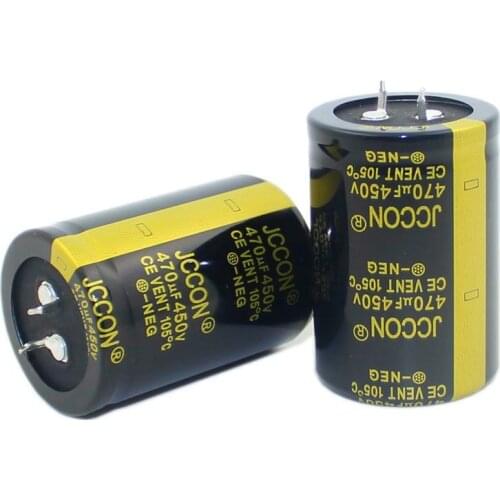 JCCON Thick-foot Electrolytic Capacitor 450v470uf Volume 35x50 Inverter Power