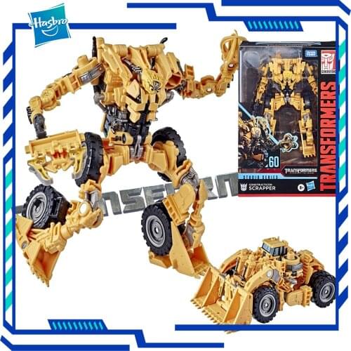 Hasbro Transformers Toys Studio Series Voyager Class Revenge Fallen Constructicon Scrapper SS60 Action Toy Figures Transformer