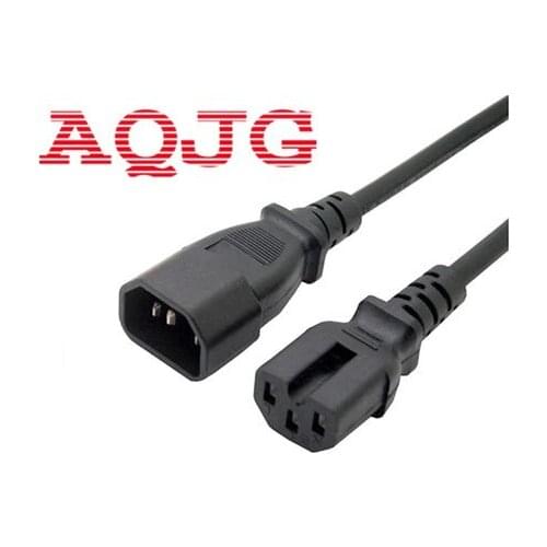 IEC 320 C14 Male to C15 Female Power Extension Cable for Kettle Plug 100cm AQJG