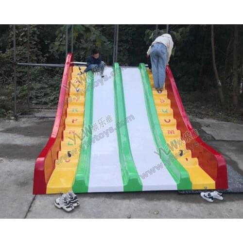 Indoor playground big plastic slide equipment high fun city for kids